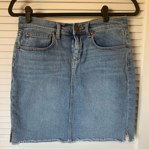 Loft OUTLET denim skirt
